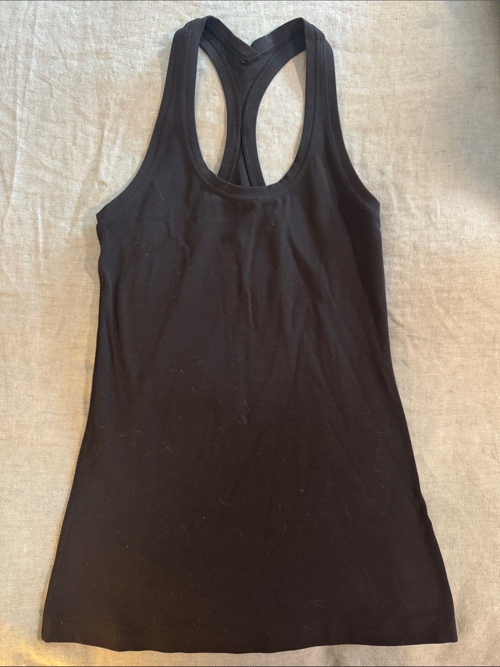 lululemon athletica Black Racerback Tank